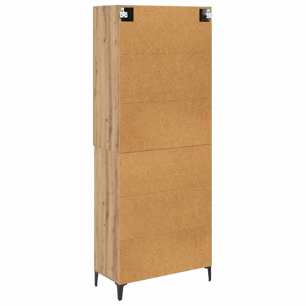 Credenza Rovere artigianale 69,5 x 34 x 180 cm