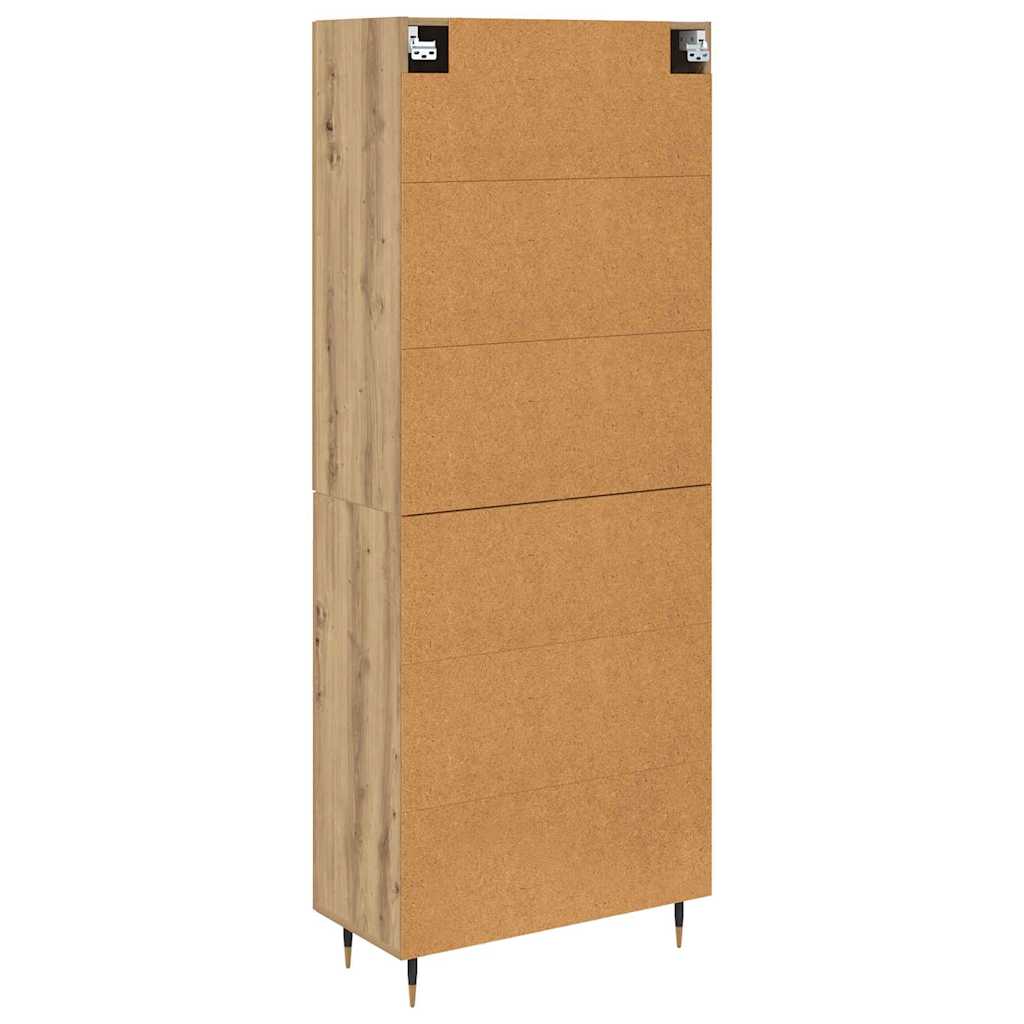 Credenza Rovere artigianale 69,5 x 34 x 180 cm | homemem39