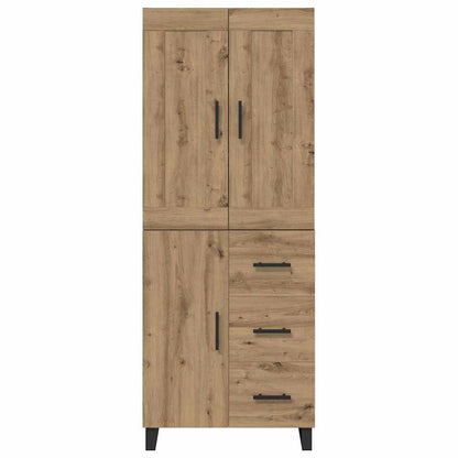 Credenza con cassetto Rovere artigianale 69,5 x 34 x 180 cm