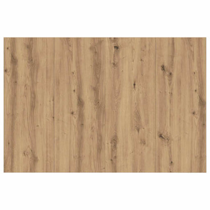 Testata con Comodino 3 pcs Rovere artigianale Legno multistrato