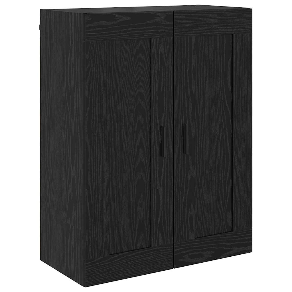 Credenza 2 pcs Rovere Nero 69,5 x 34 x 180 cm Legno multistrato