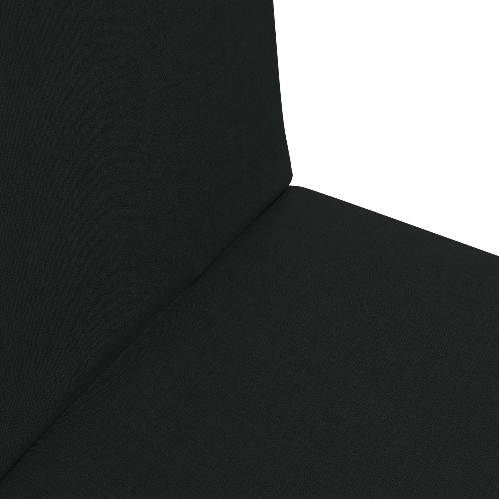 Sedia a pavimento regolabile Nero Tessuto | homemem39