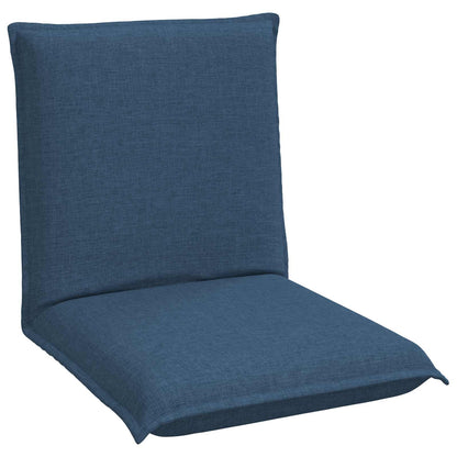 Sedia a pavimento regolabile Blu Tessuto | homemem39