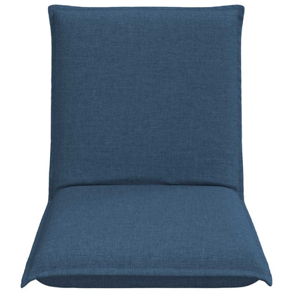 Sedia a pavimento regolabile Blu Tessuto | homemem39