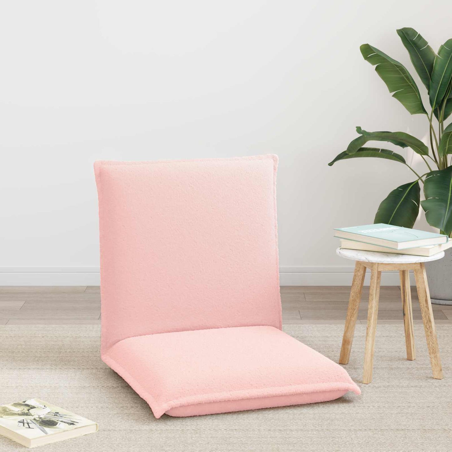 Sedia a pavimento regolabile Rosa Tessuto in Lana di Pecora | homemem39