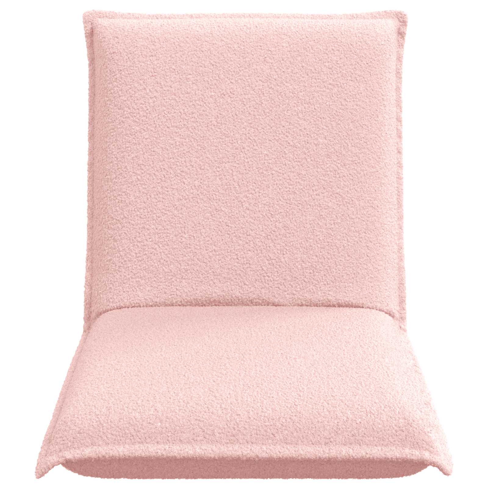 Sedia a pavimento regolabile Rosa Tessuto in Lana di Pecora | homemem39