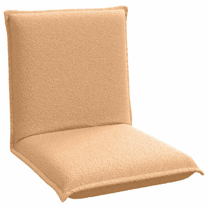 Sedia a pavimento regolabile Beige Tessuto in Lana di Pecora | homemem39