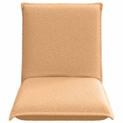Sedia a pavimento regolabile Beige Tessuto in Lana di Pecora | homemem39