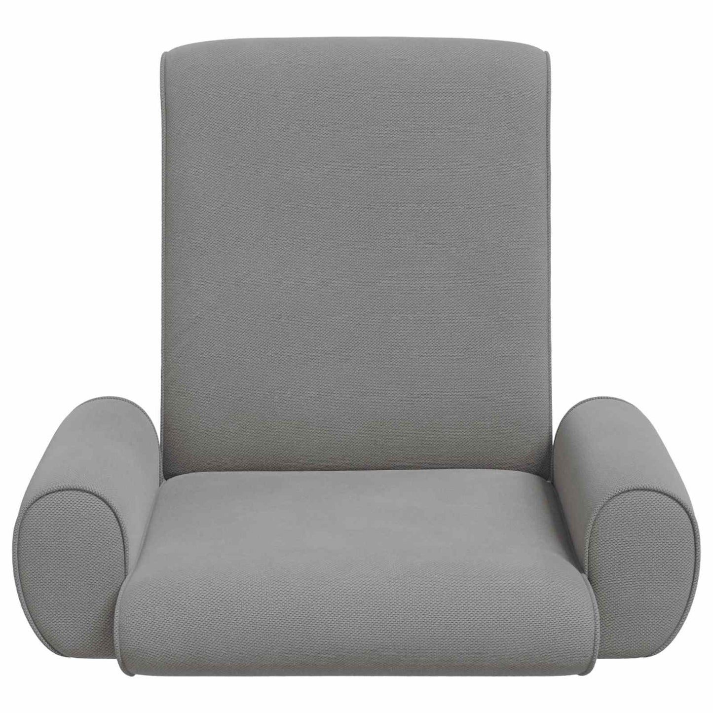 Sedia a pavimento regolabile Grigio Scuro Velluto grana | homemem39