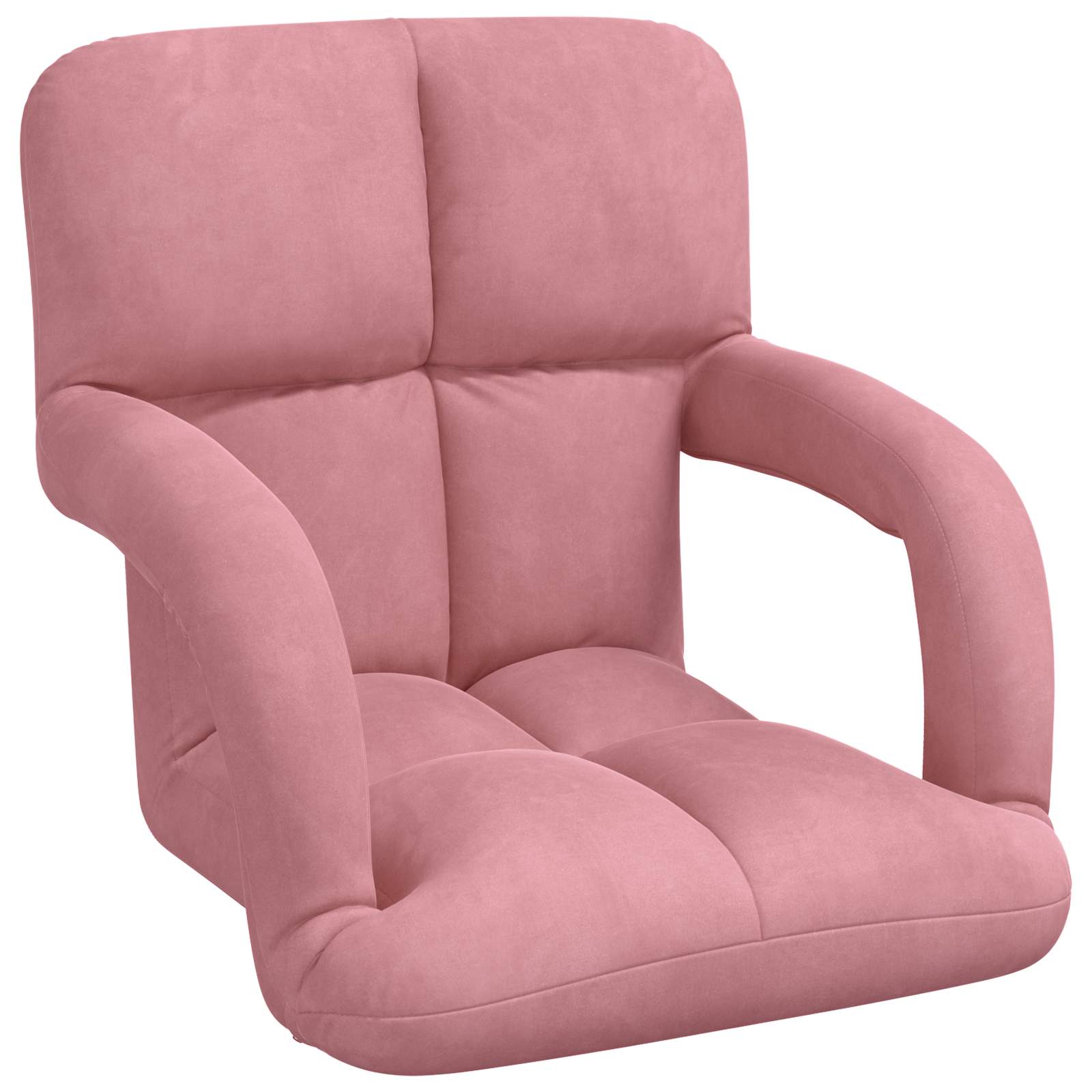 Sedia a pavimento regolabile Rosa Velluto | homemem39