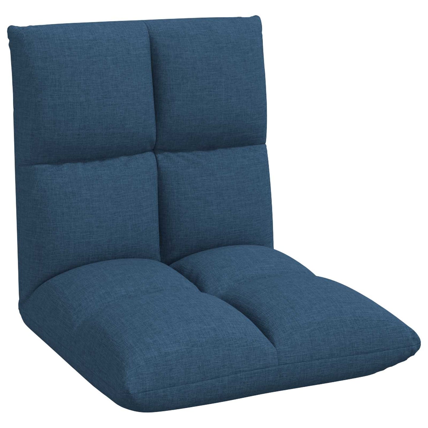 Sedia a pavimento regolabile Blu Tessuto | homemem39