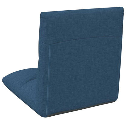 Sedia a pavimento regolabile Blu Tessuto | homemem39