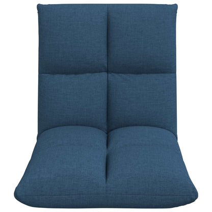 Sedia a pavimento regolabile Blu Tessuto | homemem39