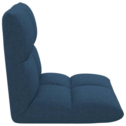 Sedia a pavimento regolabile Blu Tessuto | homemem39