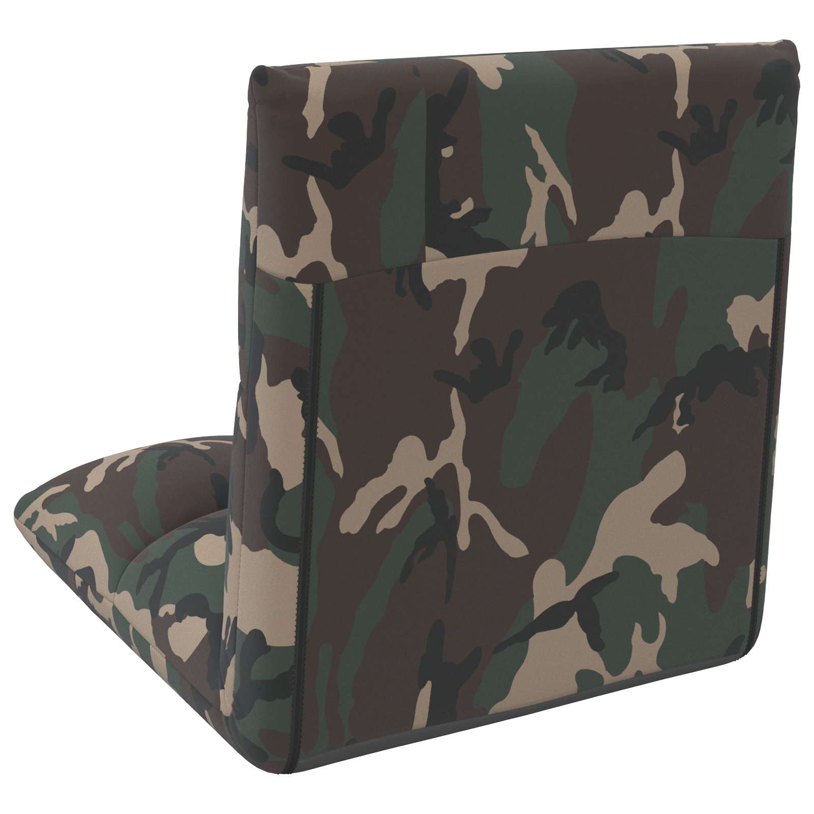 Sedia a pavimento regolabile Verde militare Tessuto | homemem39