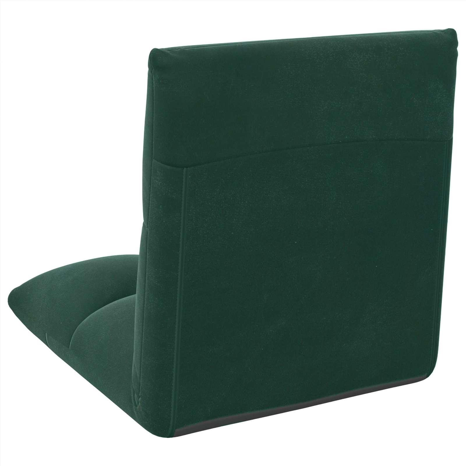 Sedia a pavimento regolabile Verde Scuro Velluto | homemem39