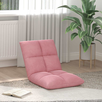 Sedia a pavimento regolabile Rosa Velluto | homemem39