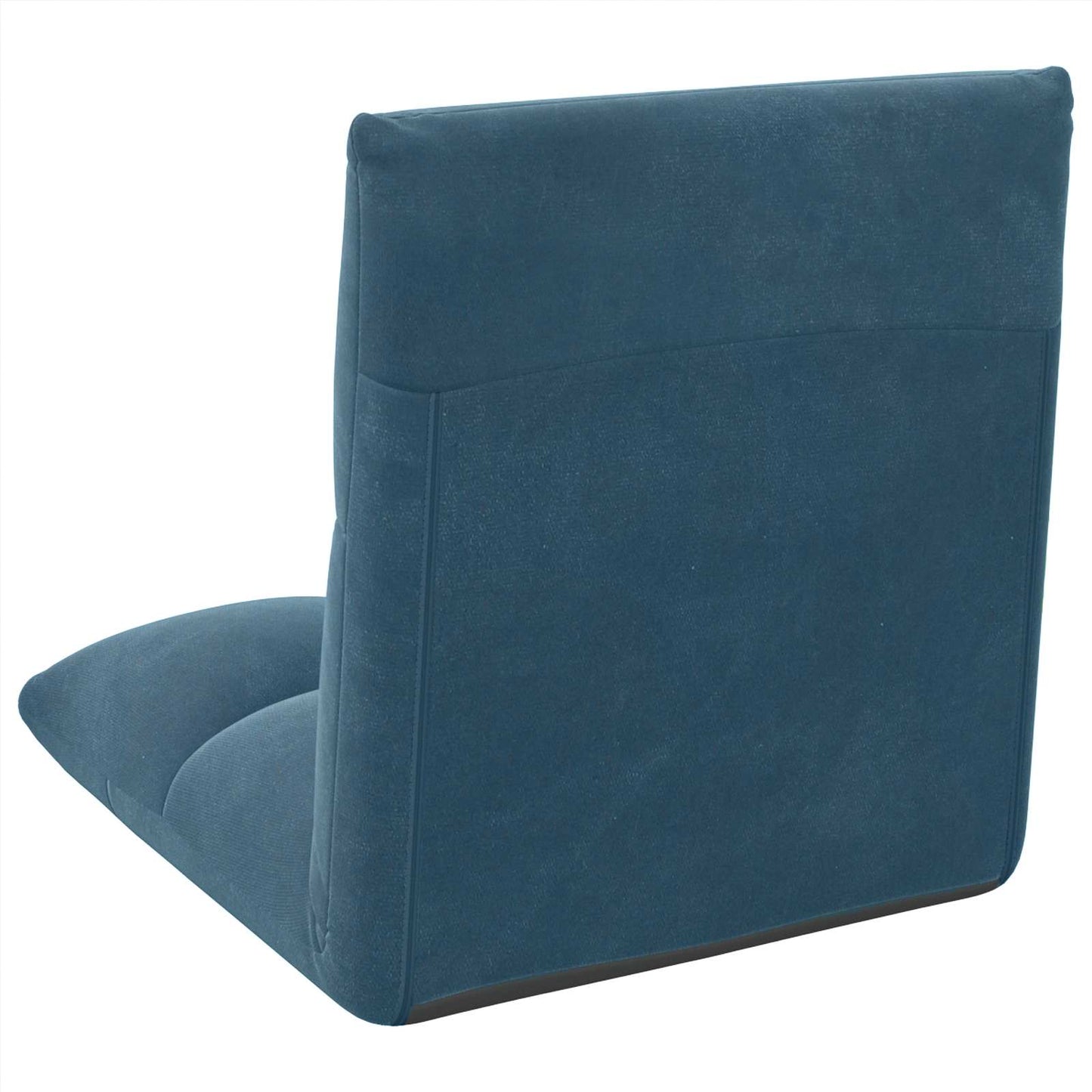 Sedia a pavimento regolabile Blu Velluto | homemem39