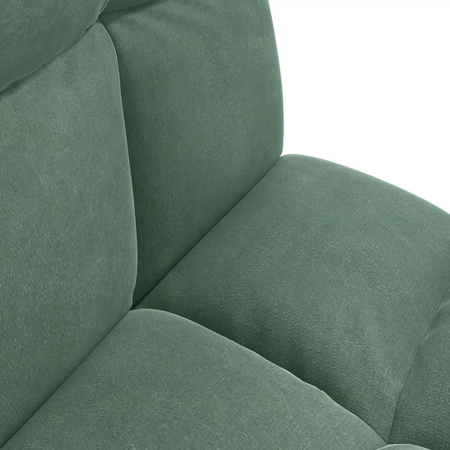 Sedia a pavimento regolabile Verde Mare Velluto | homemem39
