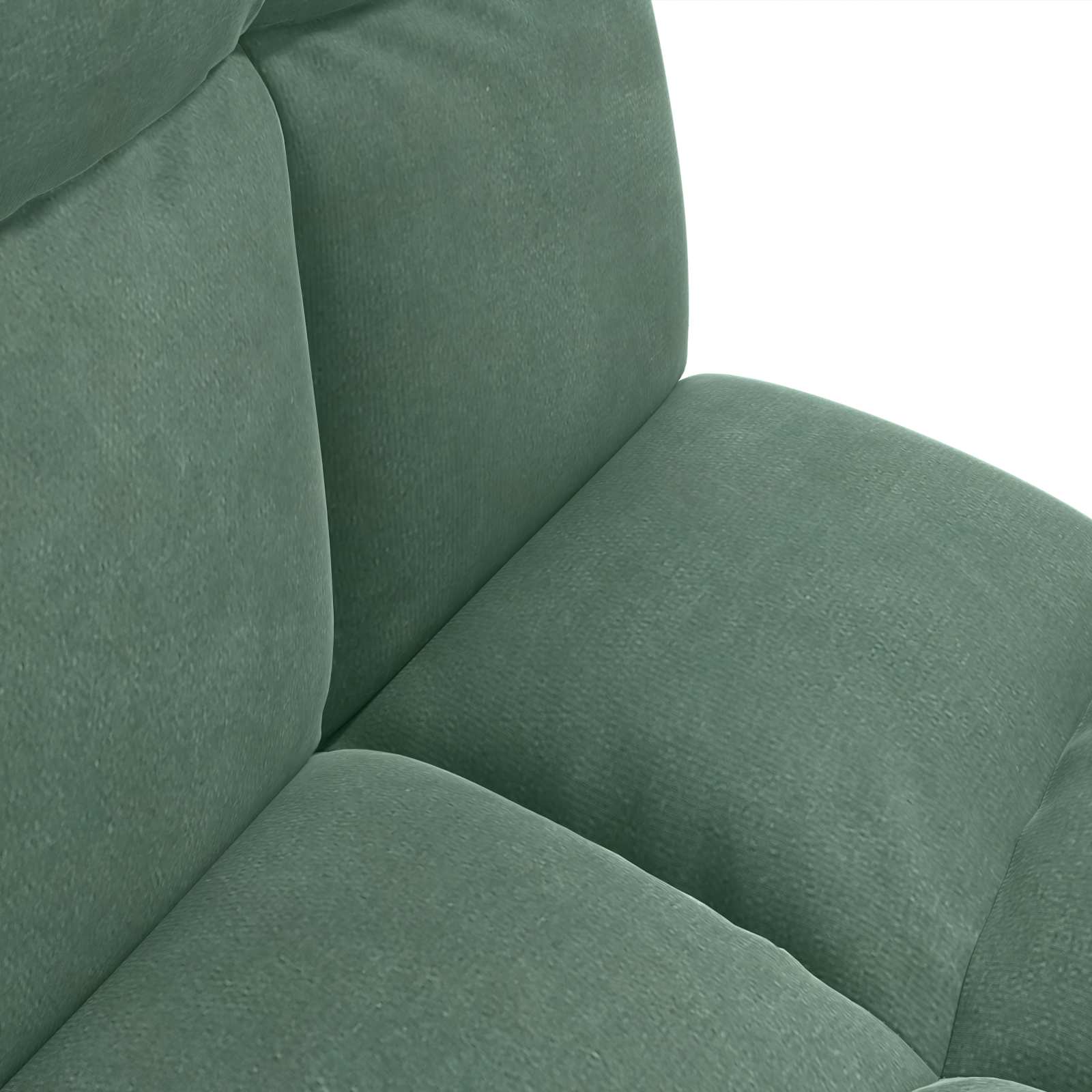 Sedia a pavimento regolabile Verde Mare Velluto | homemem39