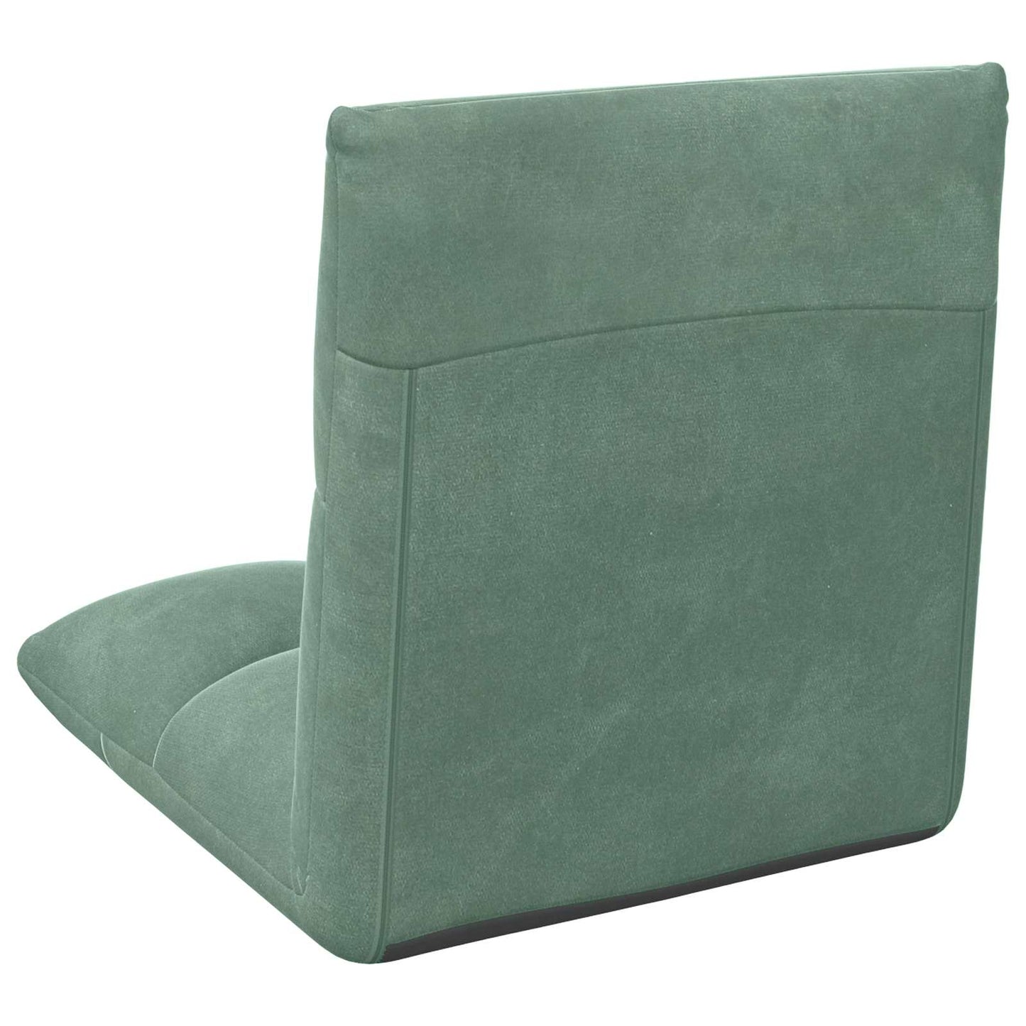 Sedia a pavimento regolabile Verde Mare Velluto | homemem39