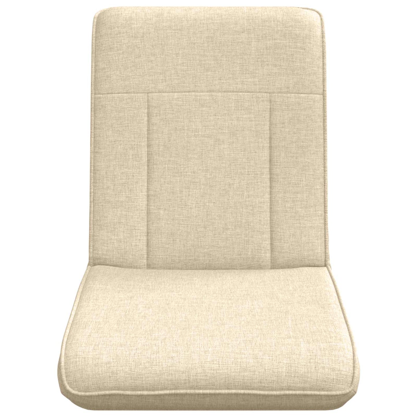 Sedia a pavimento regolabile Crema Tessuto | homemem39