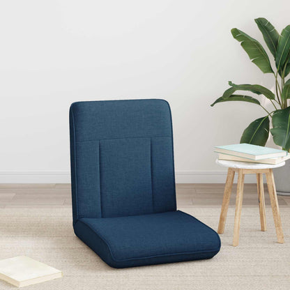 Sedia a pavimento regolabile Blu Tessuto | homemem39