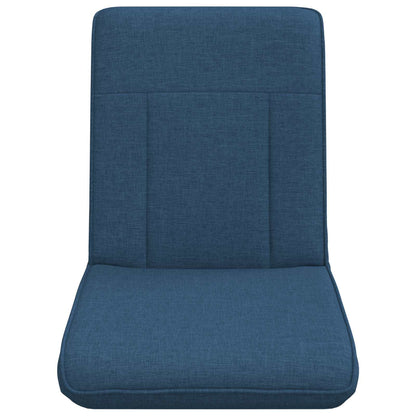Sedia a pavimento regolabile Blu Tessuto | homemem39