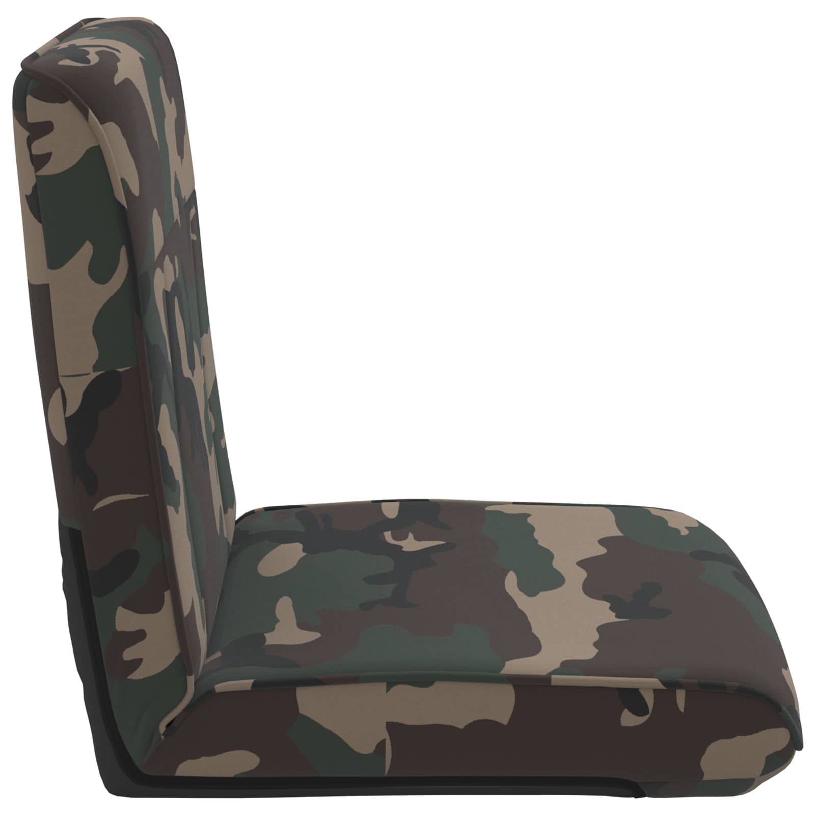 Sedia a pavimento regolabile Verde militare Tessuto | homemem39