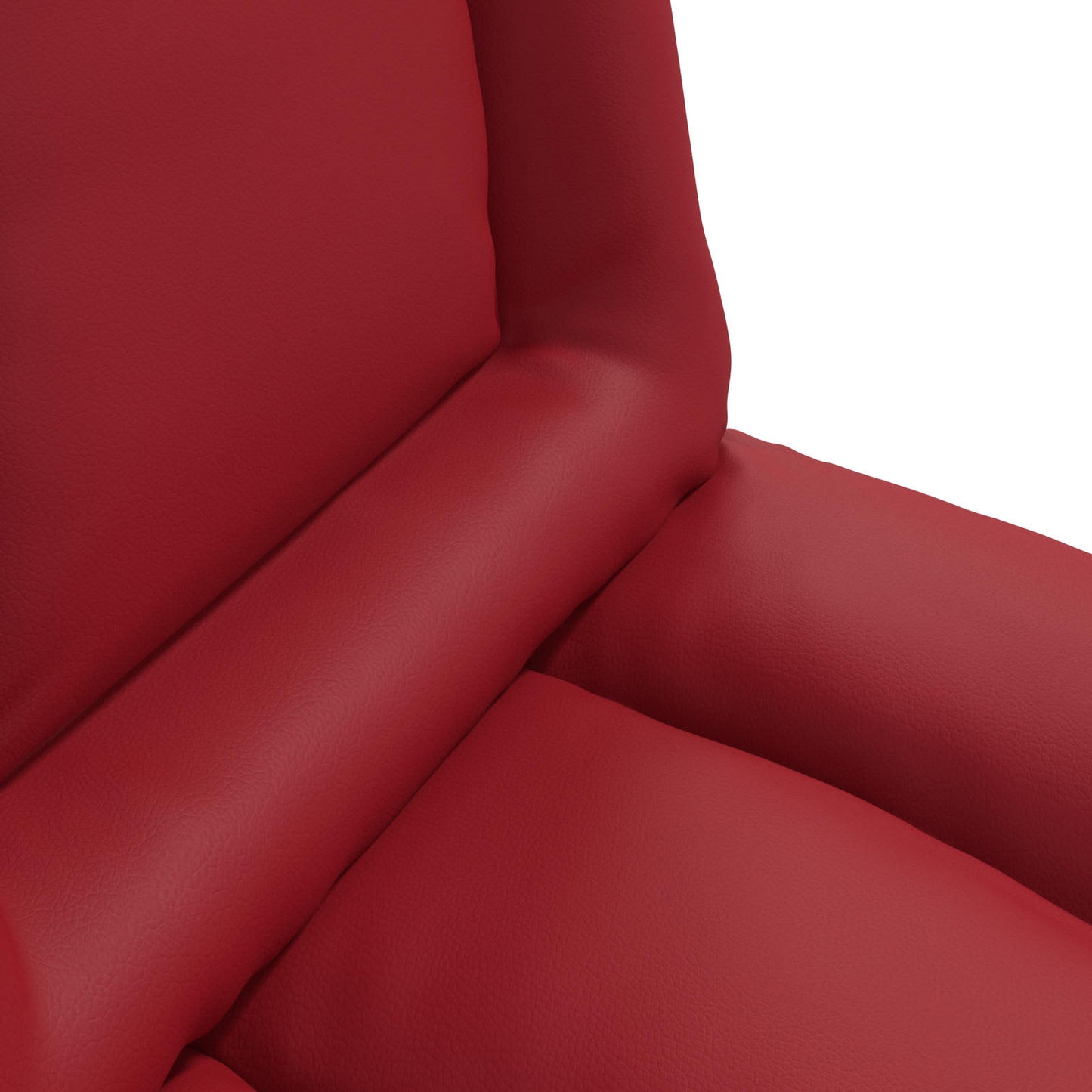 Sedia a pavimento regolabile Rosso Vino Similpelle | homemem39
