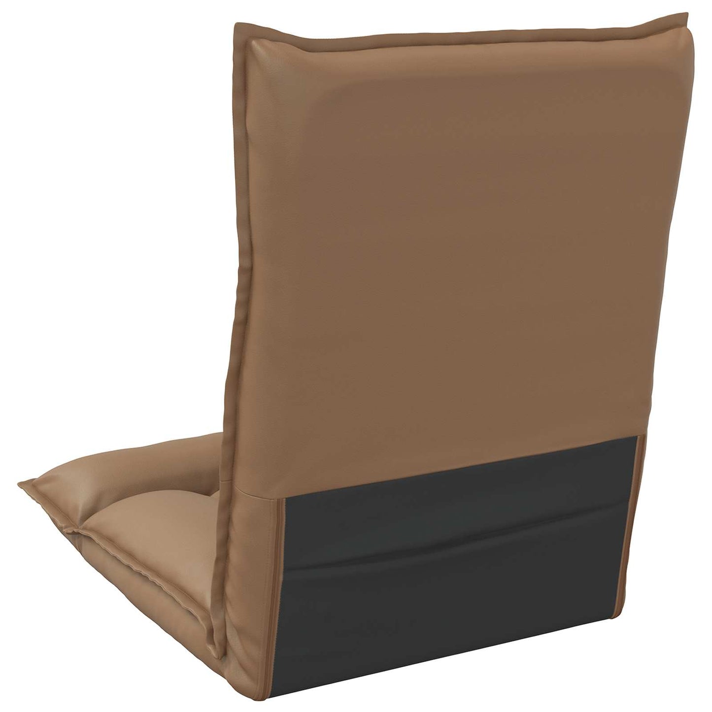 Sedia a pavimento regolabile Cappuccino Similpelle | homemem39
