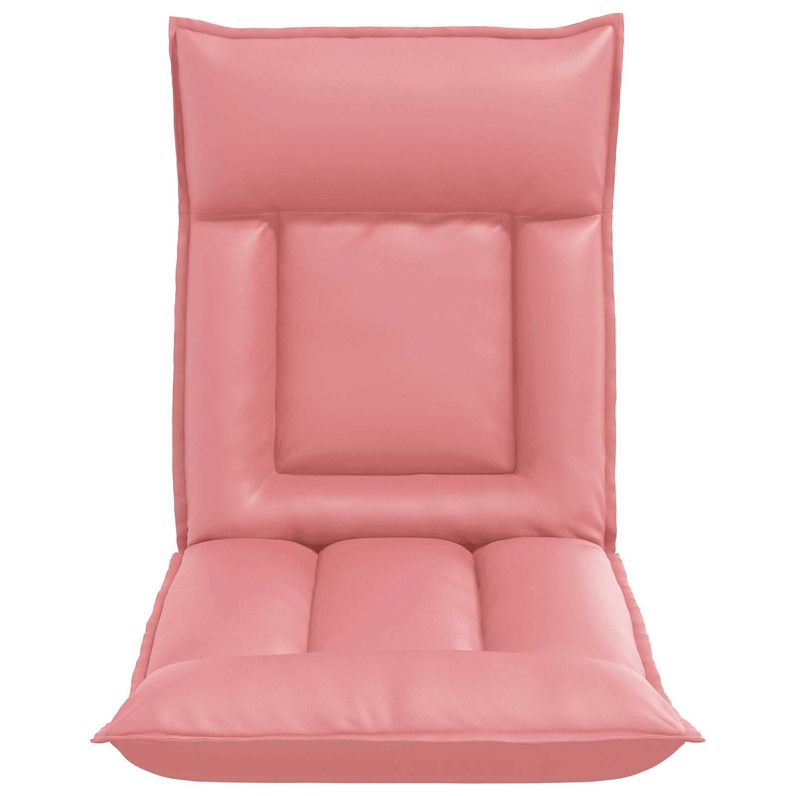 Sedia a pavimento regolabile Rosa Similpelle | homemem39
