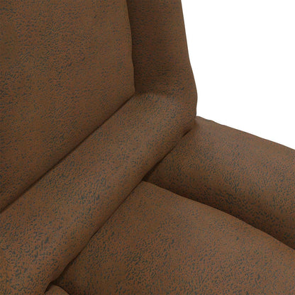 Sedia da Pavimento Marrone 55 x 61 x 70 cm Tessuto | homemem39