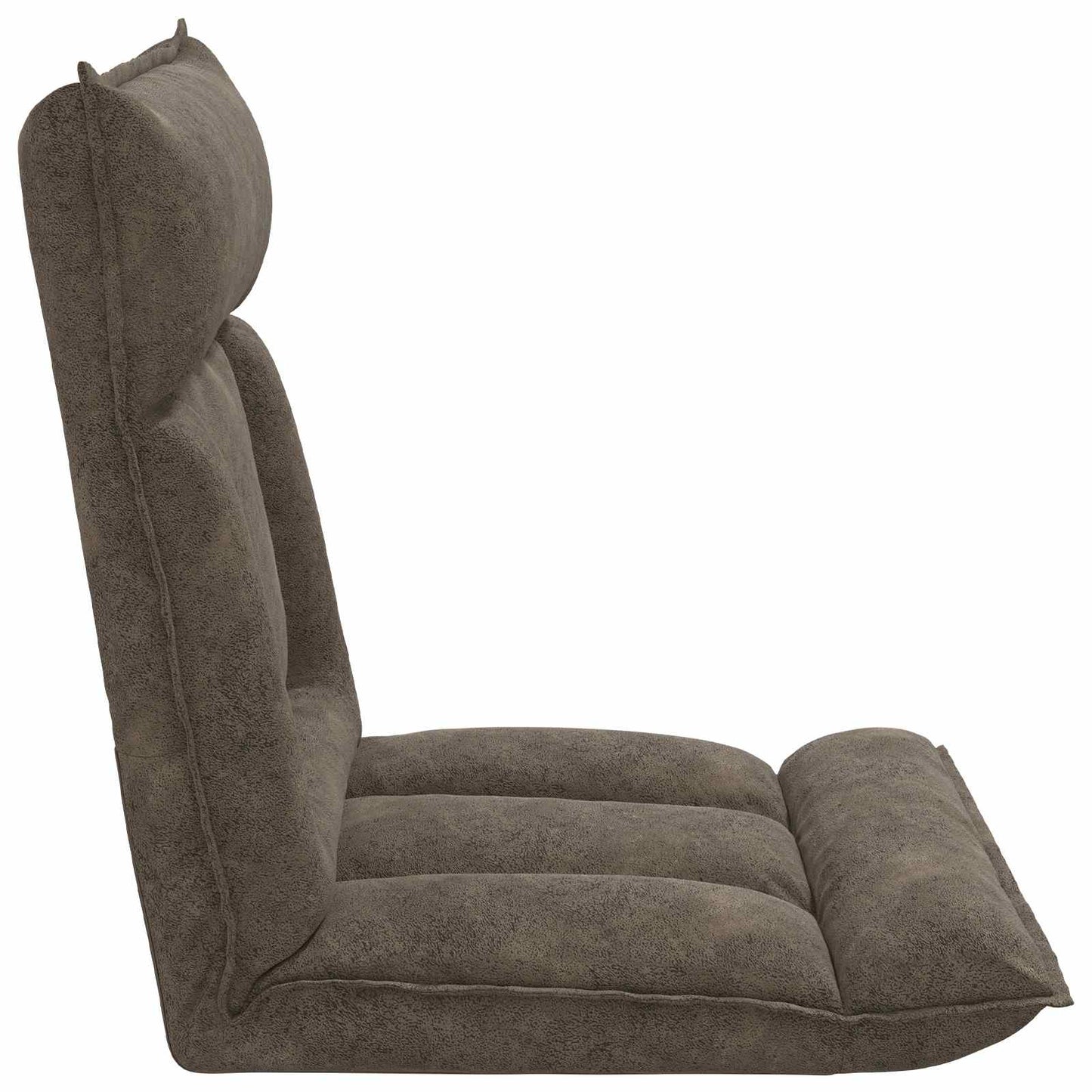 Sedia da Pavimento Grigio scuro 55 x 61 x 70 cm Tessuto | homemem39