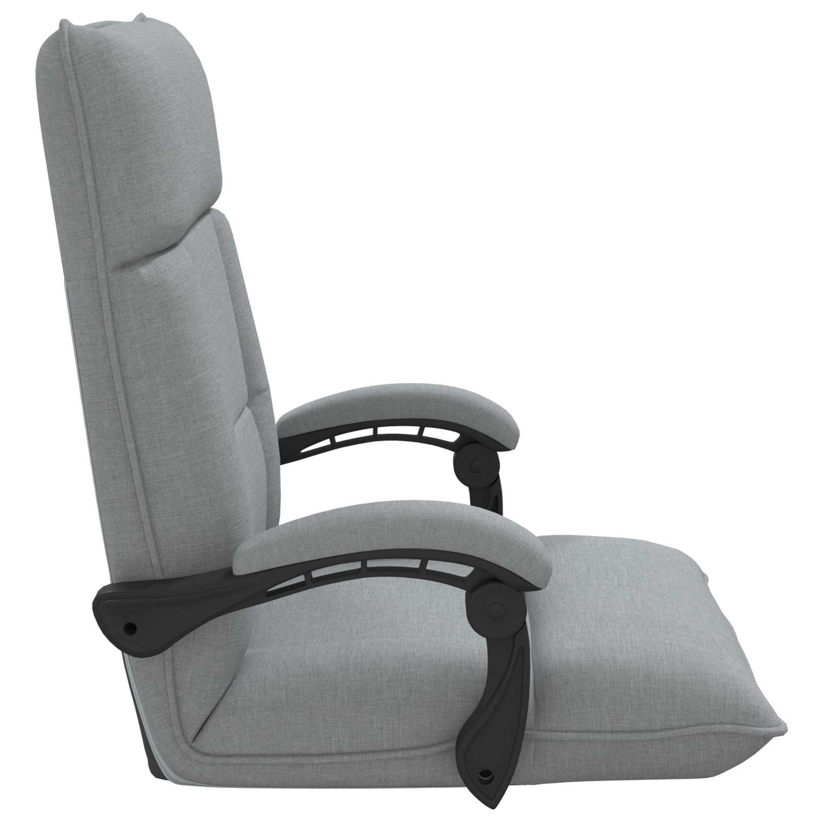 Sedia da Pavimento Grigio chiaro 66 x 66 x 80 cm Tessuto | homemem39