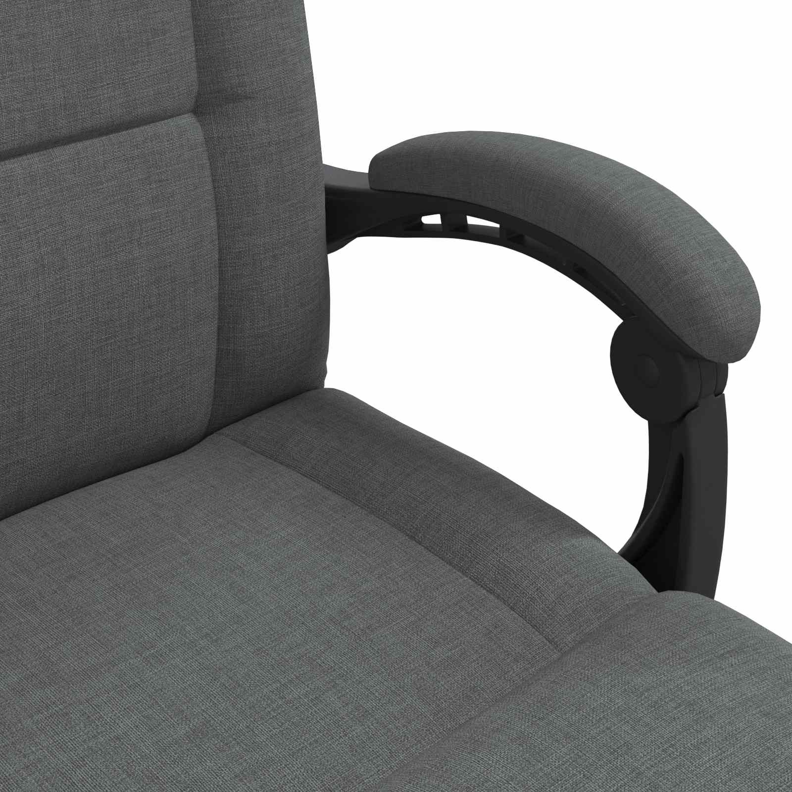 Sedia da Pavimento Grigio scuro 66 x 66 x 80 cm Tessuto | homemem39
