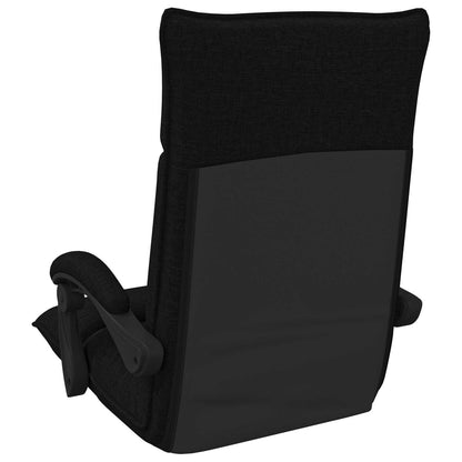 Sedia da Pavimento Nero 66 x 66 x 80 cm Tessuto | homemem39