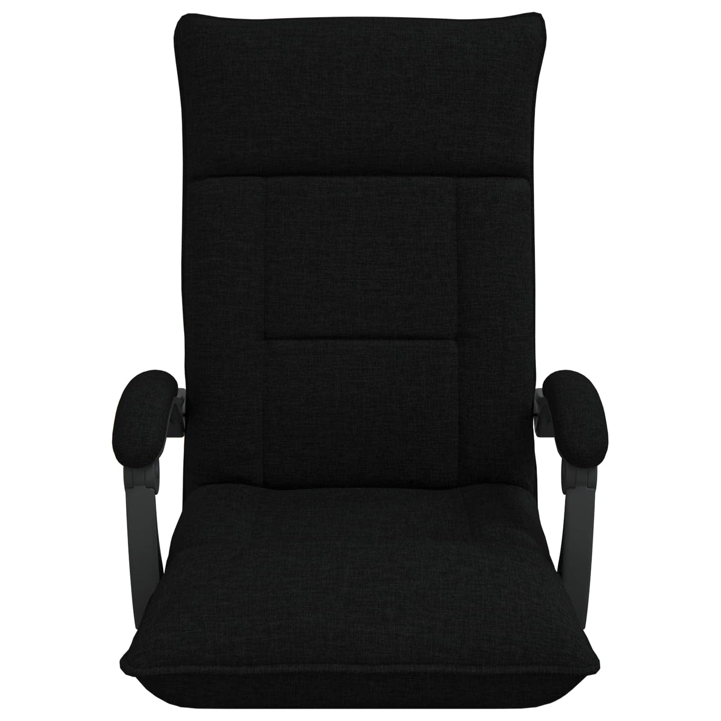 Sedia da Pavimento Nero 66 x 66 x 80 cm Tessuto | homemem39
