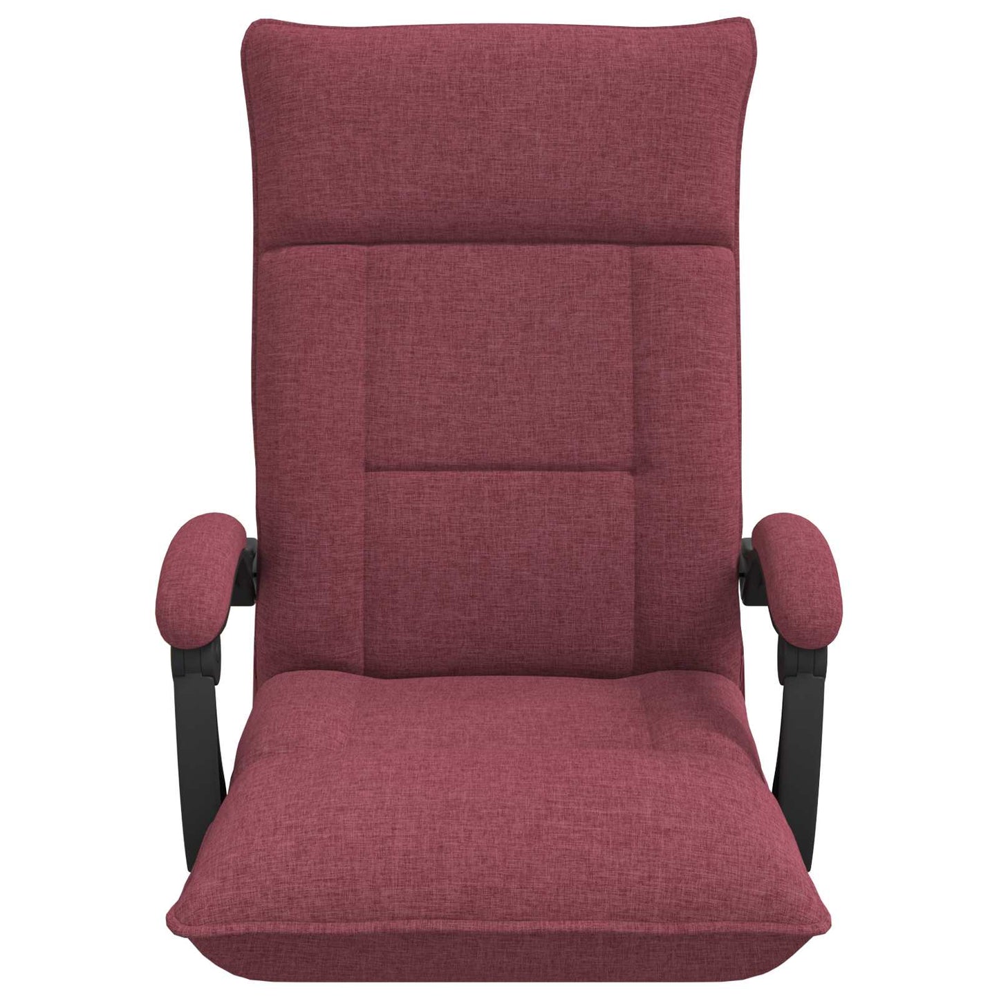Sedia da Pavimento Rosso Vino 66 x 66 x 80 cm Tessuto | homemem39