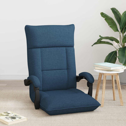 Sedia da Pavimento Blu 66 x 66 x 80 cm Tessuto | homemem39