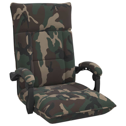 Sedia da Pavimento Verde militare 66 x 66 x 80 cm Tessuto | homemem39