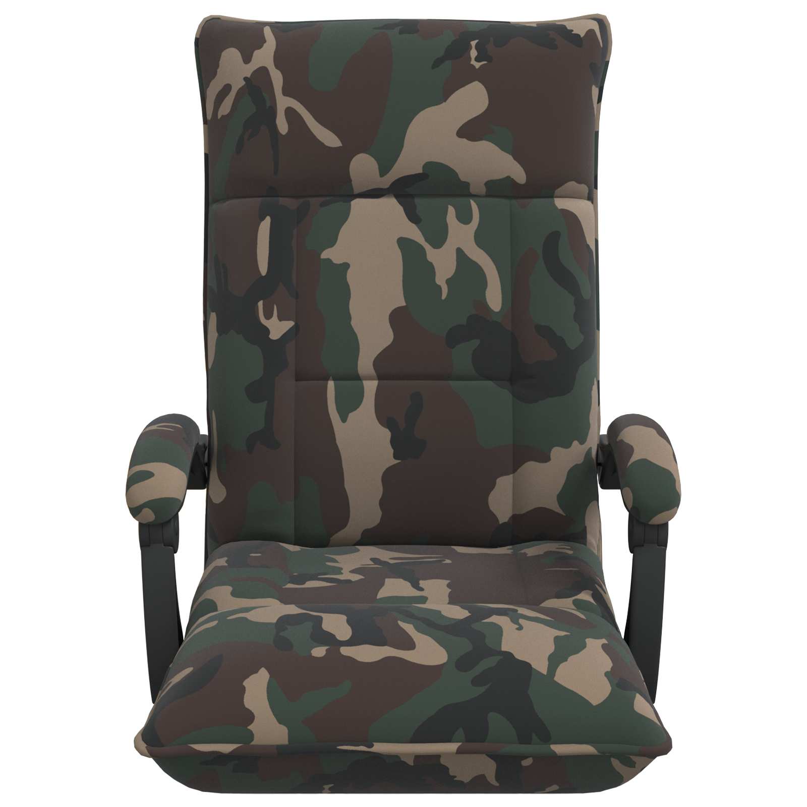Sedia da Pavimento Verde militare 66 x 66 x 80 cm Tessuto | homemem39