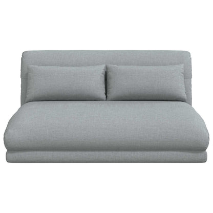 Sedia da Pavimento Grigio chiaro 110 x 82 x 55 cm Tessuto | homemem39