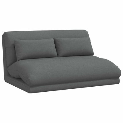 Sedia da Pavimento Grigio scuro 110 x 82 x 55 cm Tessuto | homemem39