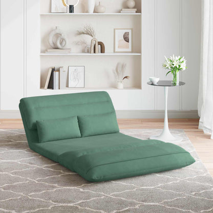 Sedia da Pavimento Verde Mare 110 x 82 x 55 cm Velluto | homemem39