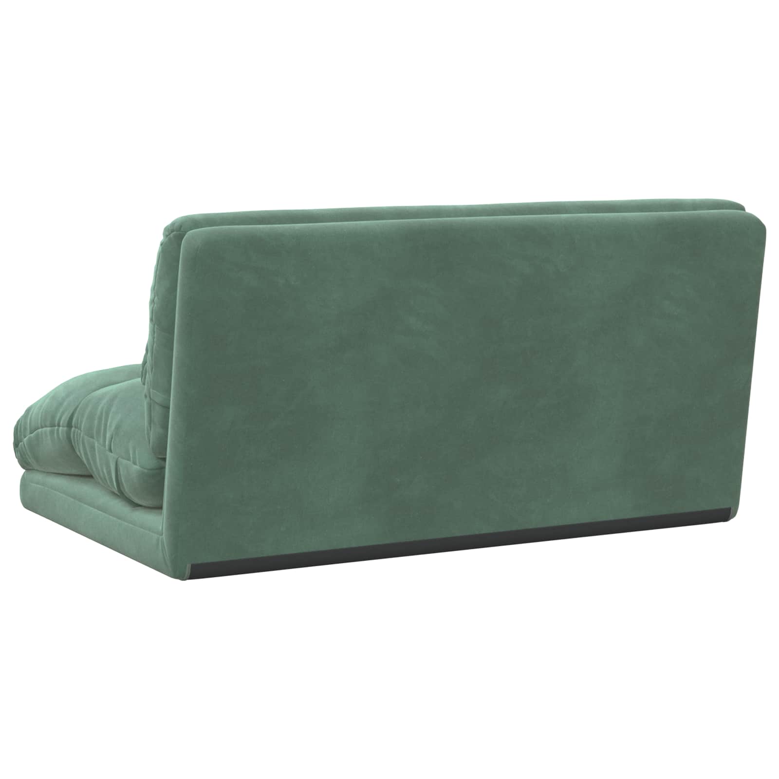 Sedia da Pavimento Verde Mare 110 x 82 x 55 cm Velluto | homemem39