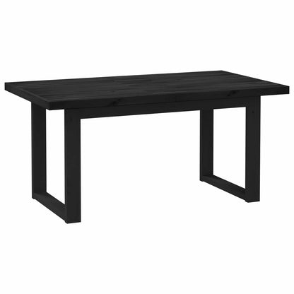 Tavolo da pranzo NOAIN 160 cm Legno Massello di Pino Nero | homemem39