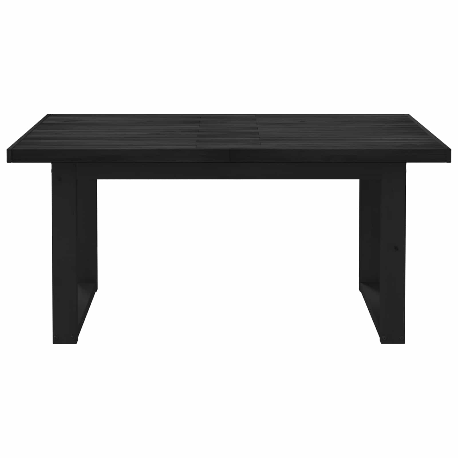 Tavolo da pranzo NOAIN 160 cm Legno Massello di Pino Nero | homemem39