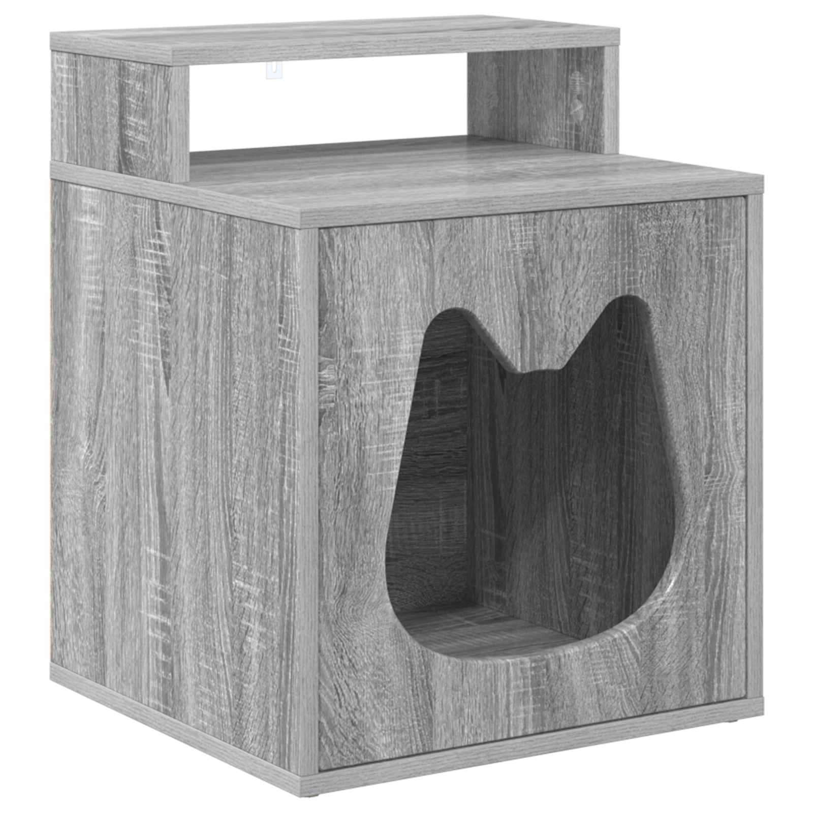 Casa per Gatti Grigio Sonoma 42,5 x 40 x 53,5 cm | homemem39