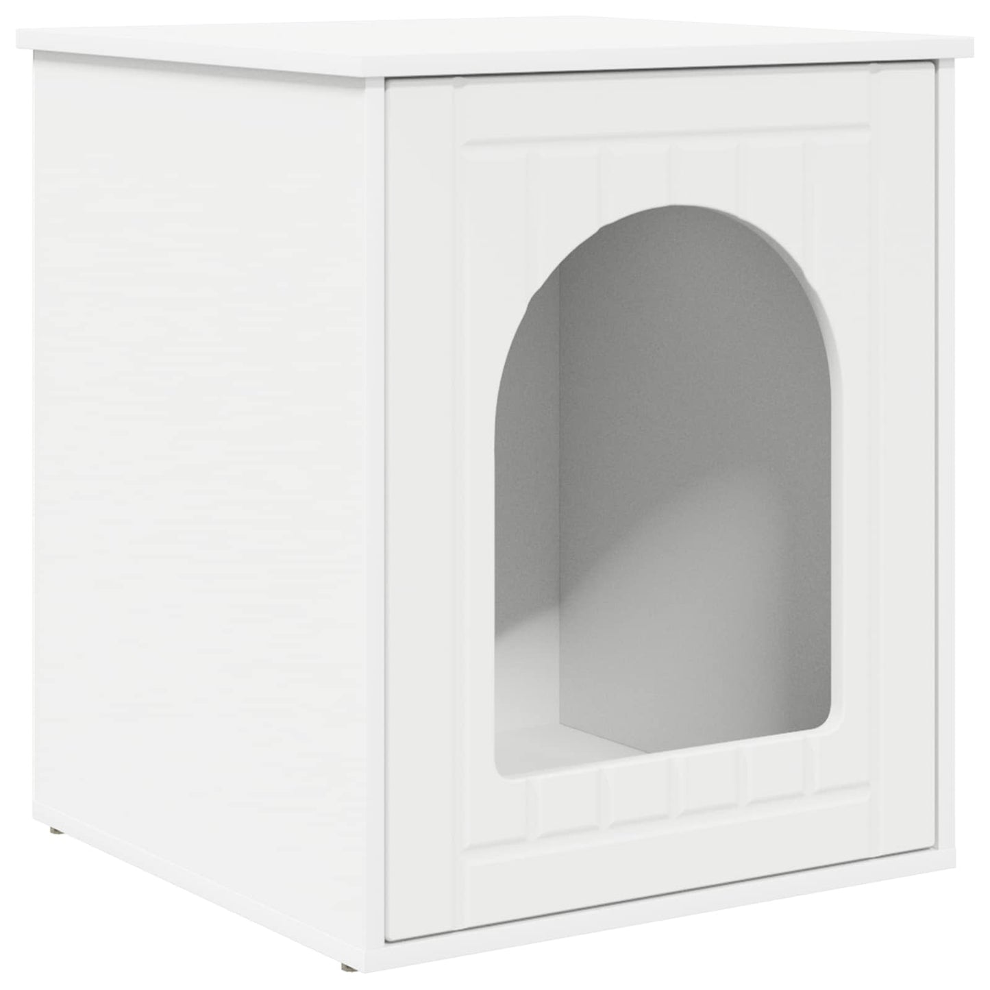 Casa per Gatti Bianco 53 x 52 x 62 cm Legno multistrato